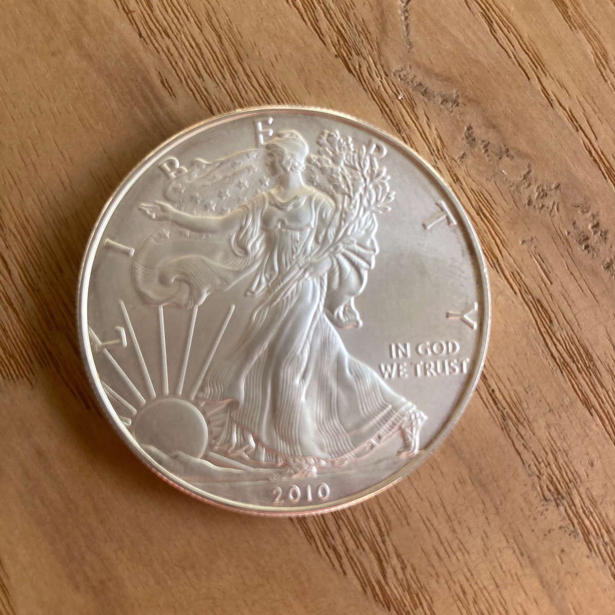 2010 USA 1oz silver dollar