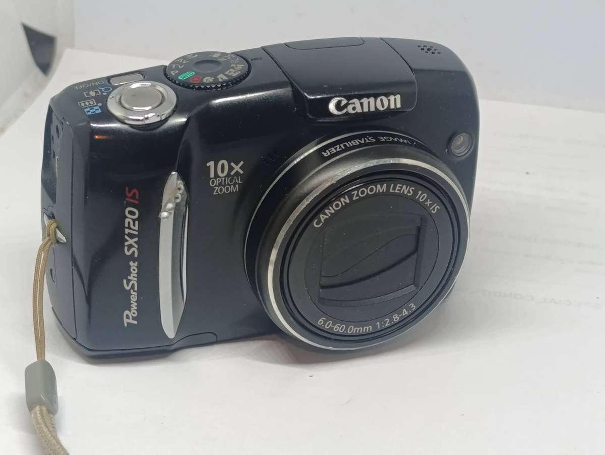 Canon POWERSHOT SX120iS - 10MP - 10x Zoom - Digital Camera