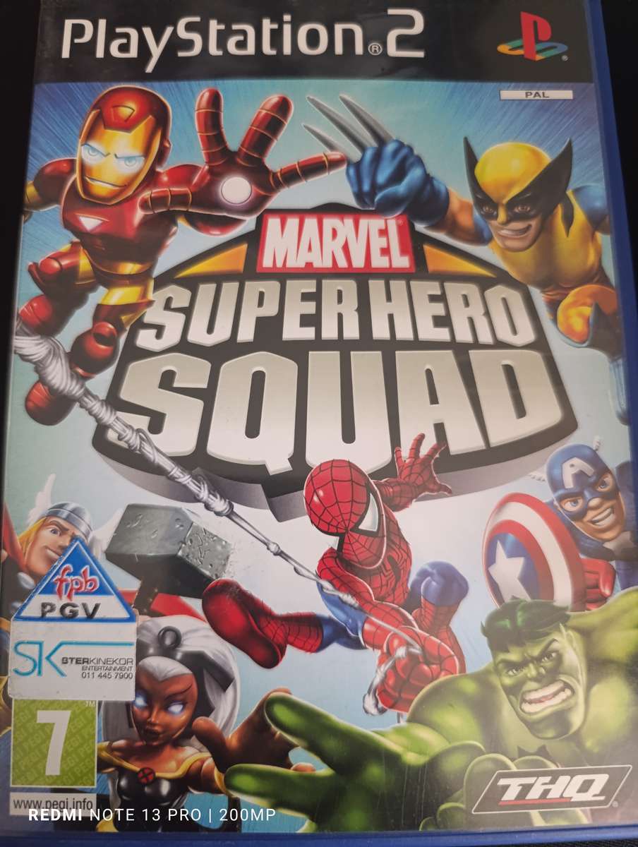 Ps2 Marvel Superhero Squad