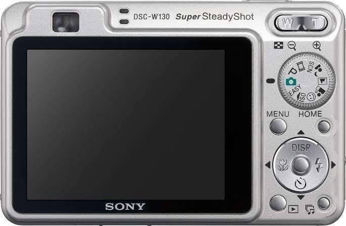Sony Cyber-shot DSC-W130 - 8.1MP - 5x Zoom - Digital Camera