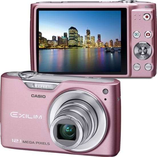 CASIO EXILIM EX-Z450 ピンク Compact Point & Shoot - Casio EXILIM EX-Z450 - 12.1MP - 4x Zoom