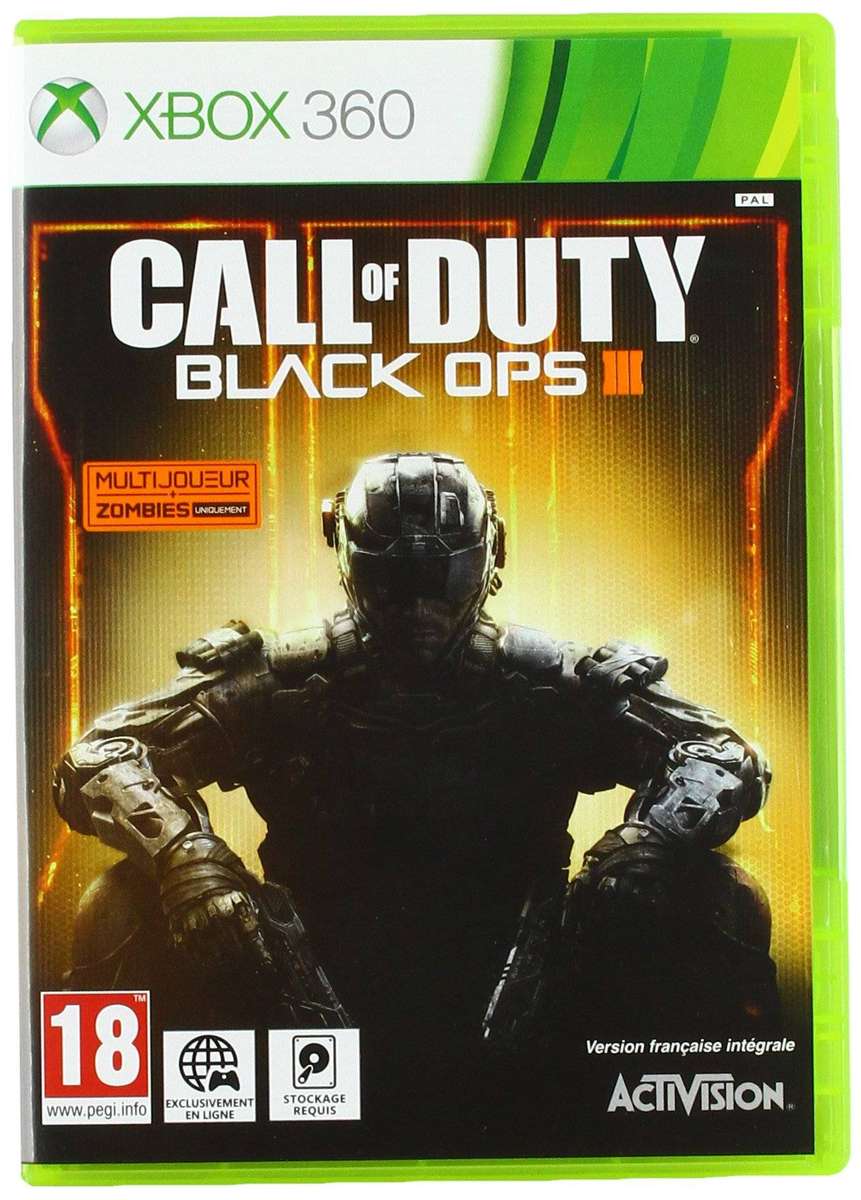 Xbox 360 Call of Duty Black Ops 3