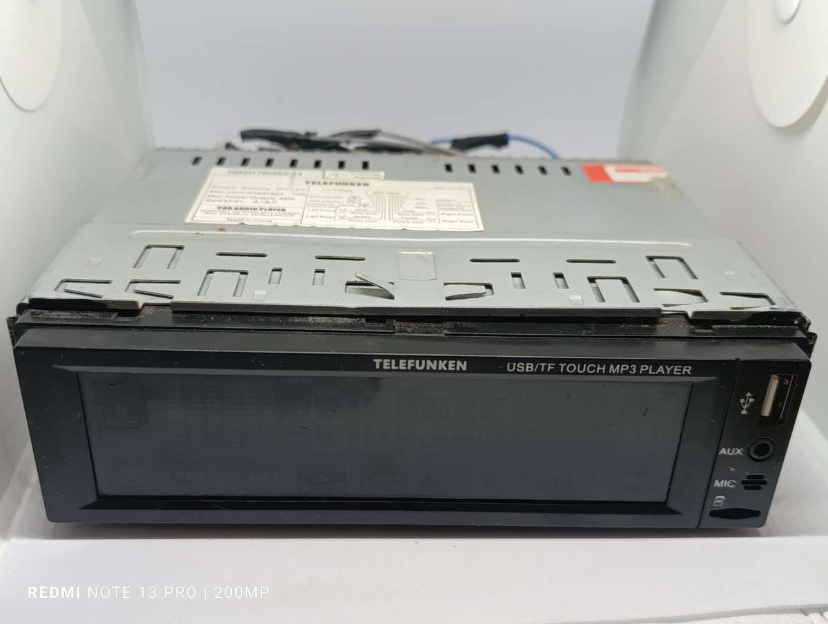 Telefunken Car Touchscreen Radio USB/Aux