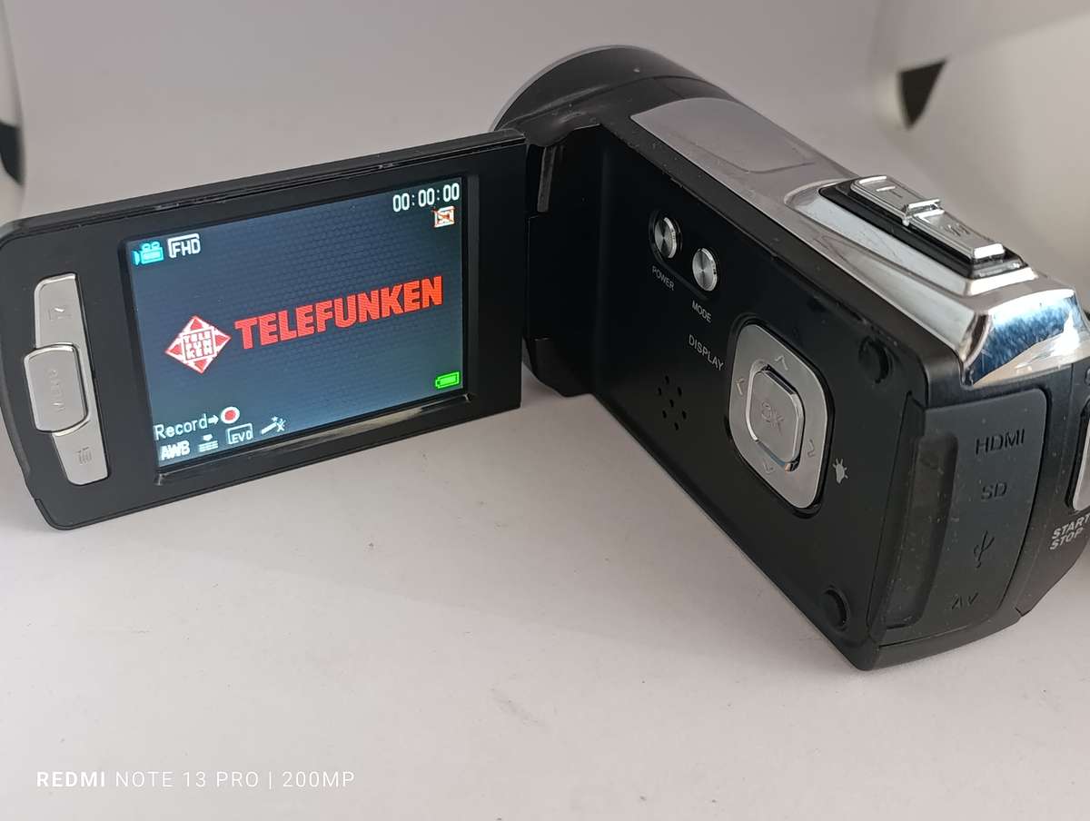 Telefunken TVC-550 HD Digital Video Camera