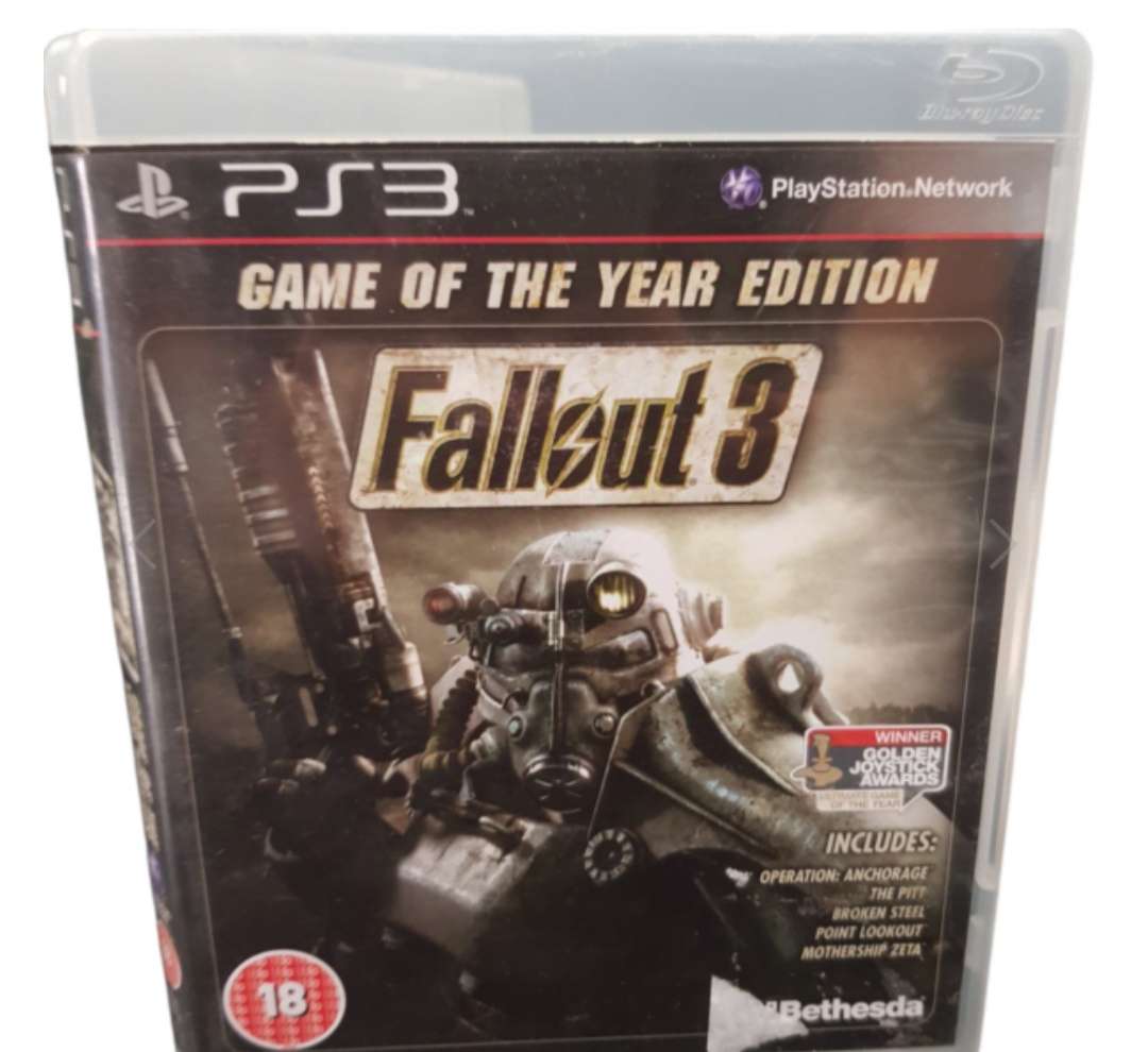 Ps3 Fallout 3 Game Of The Year Edition