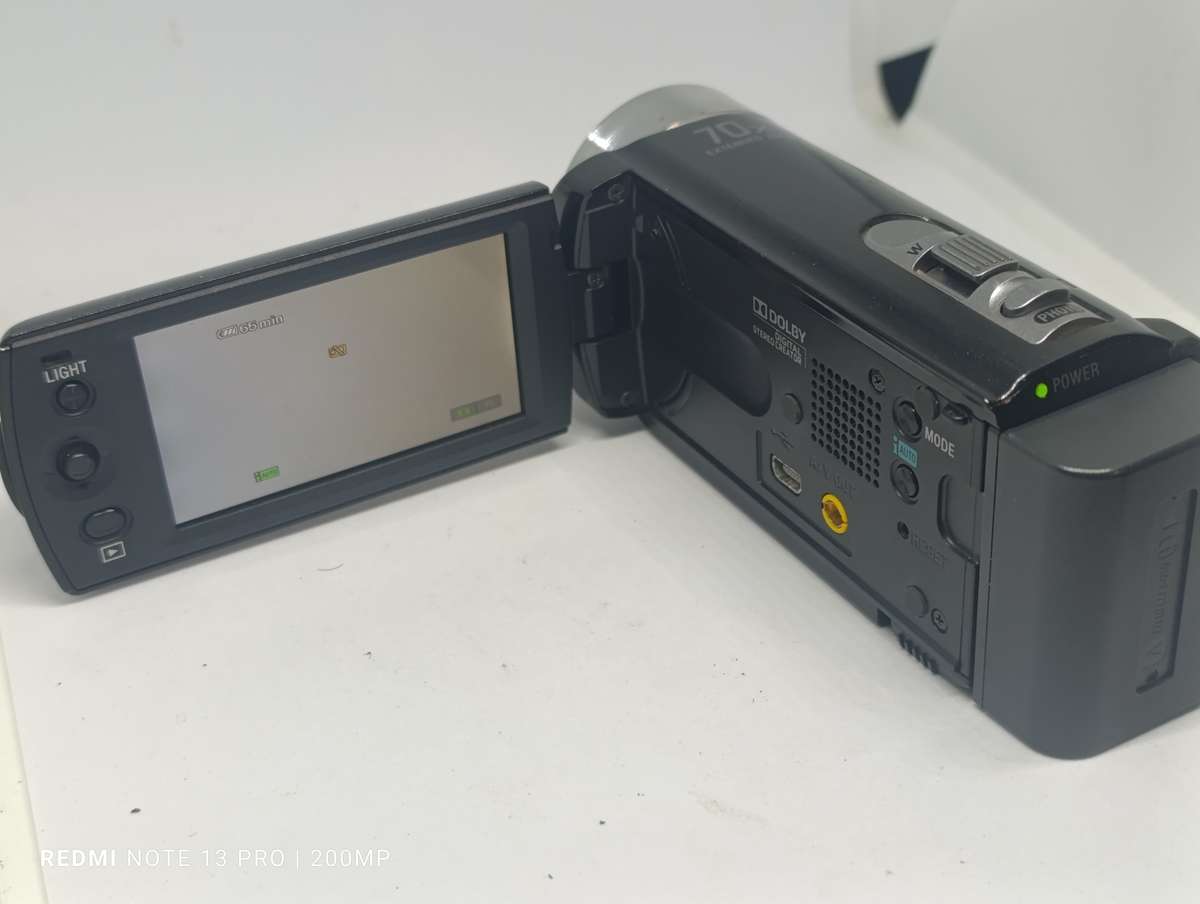 Sony CyberShot DCR SX22E Camcorder - 60x Zoom