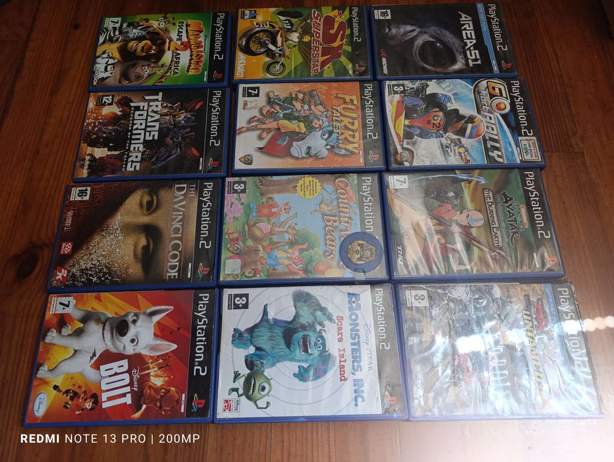 Needs Cleaning - 12 x Ps2 Games - Not tested