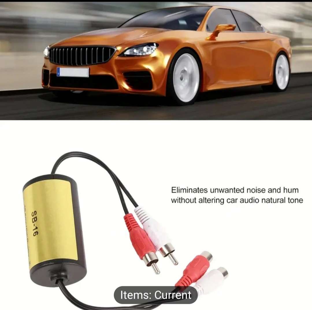1pc Universal Car Audio Noise Suppressor