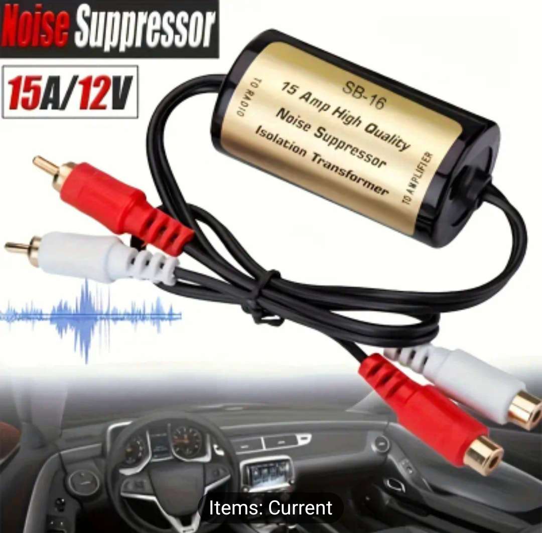1pc Universal Car Audio Noise Suppressor