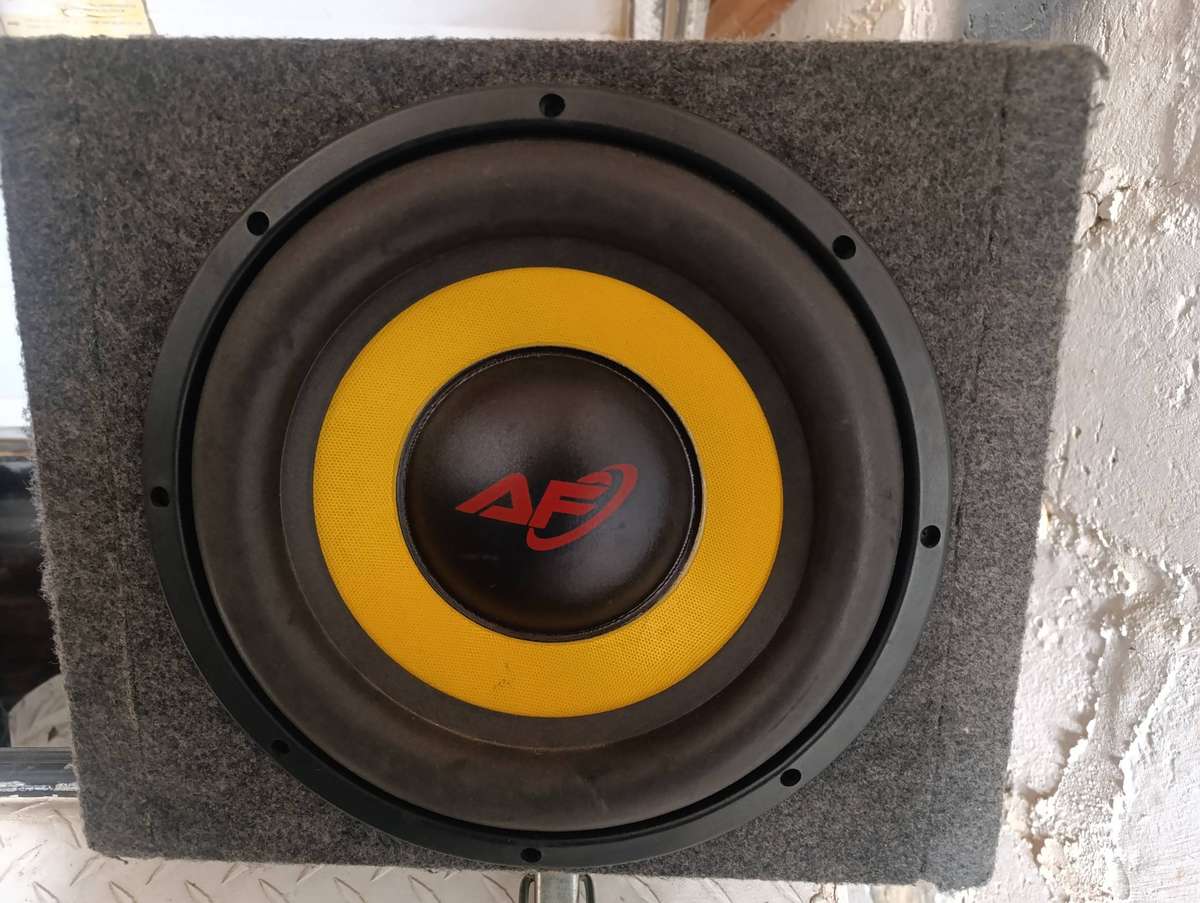 Sound system Combo - Ice Power Amplifier and Audio Fussion Subwoofer