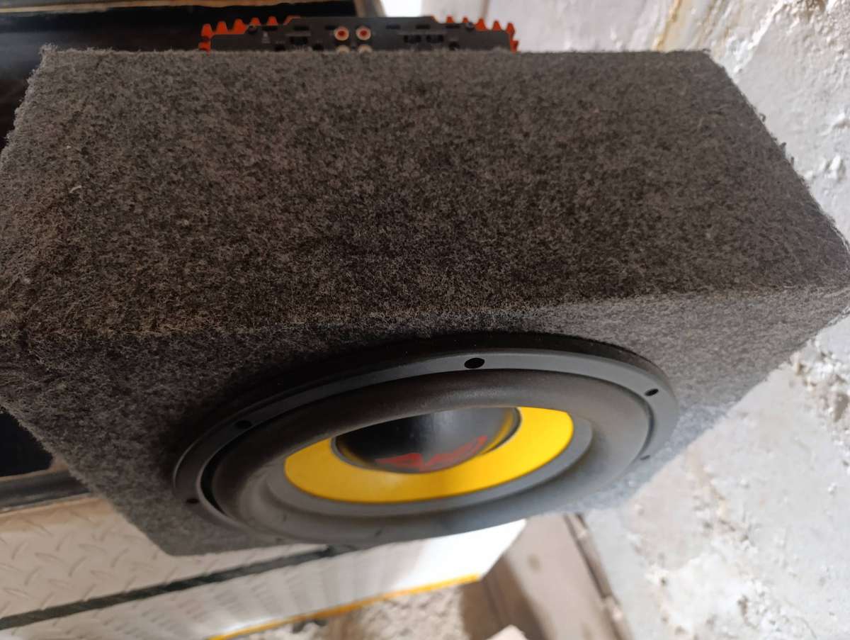 Sound system Combo - Ice Power Amplifier and Audio Fussion Subwoofer