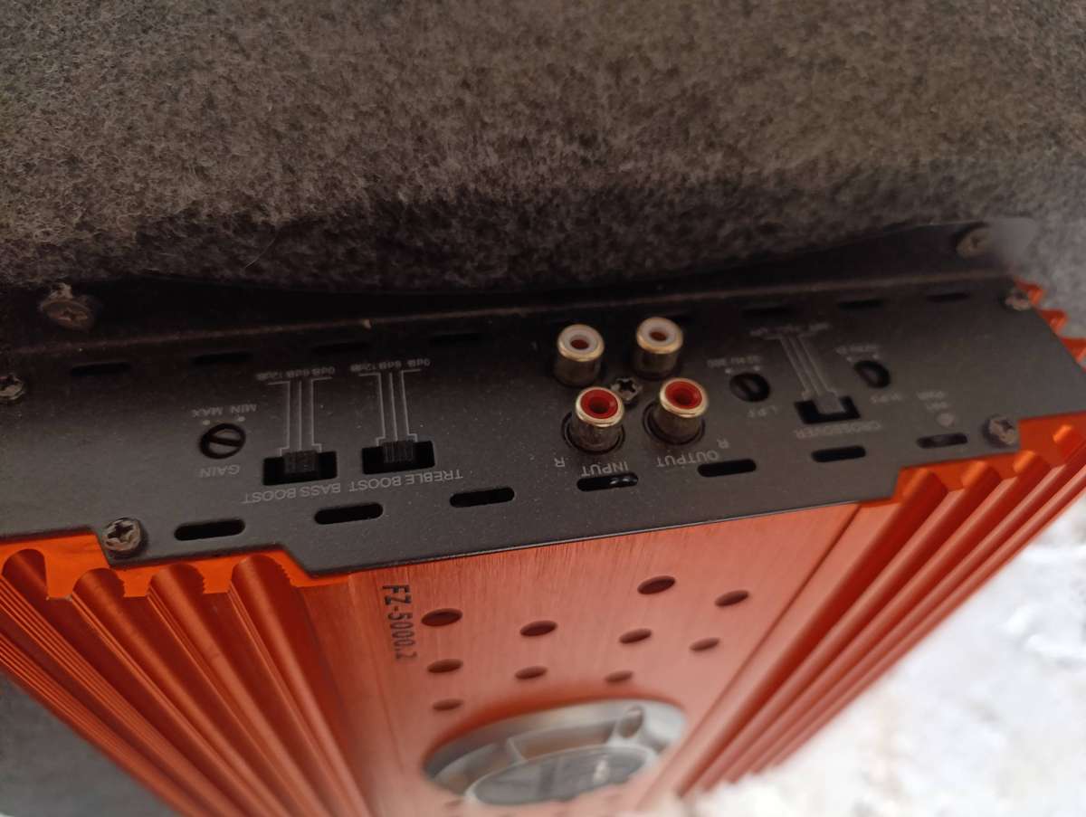 Sound system Combo - Ice Power Amplifier and Audio Fussion Subwoofer