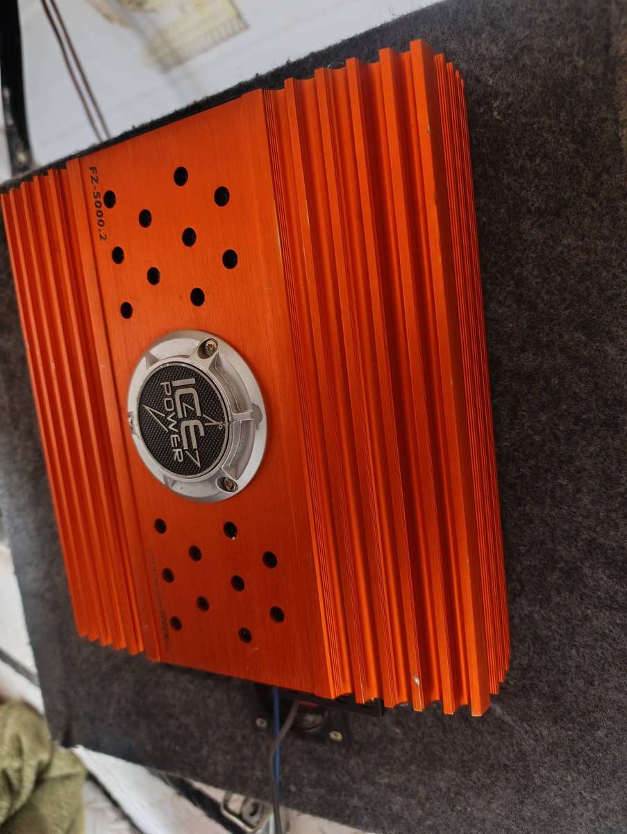 Sound system Combo - Ice Power Amplifier and Audio Fussion Subwoofer