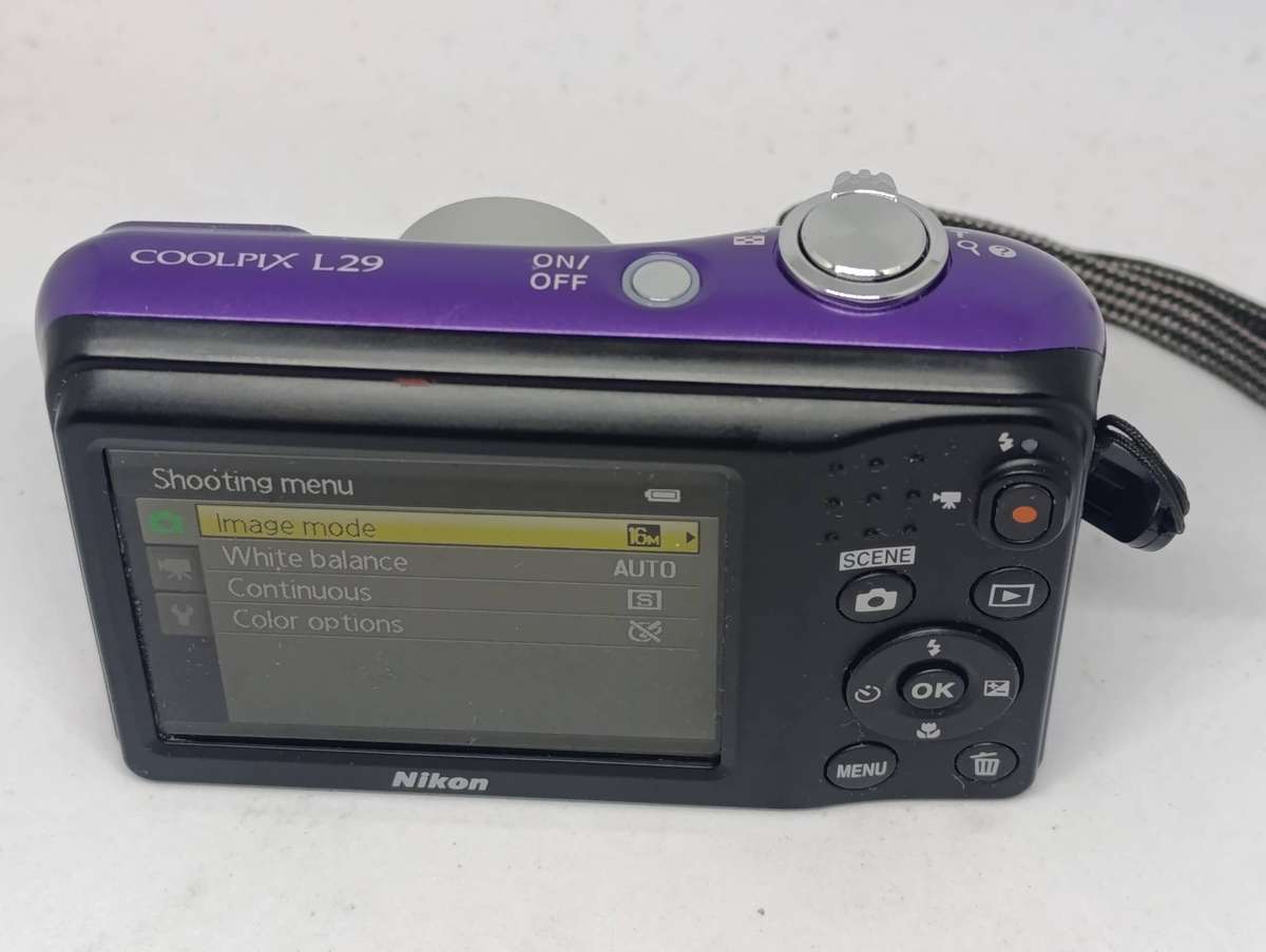 Nikon Coolpix L29 - 16MP - 5x Zoom - Digital Camera