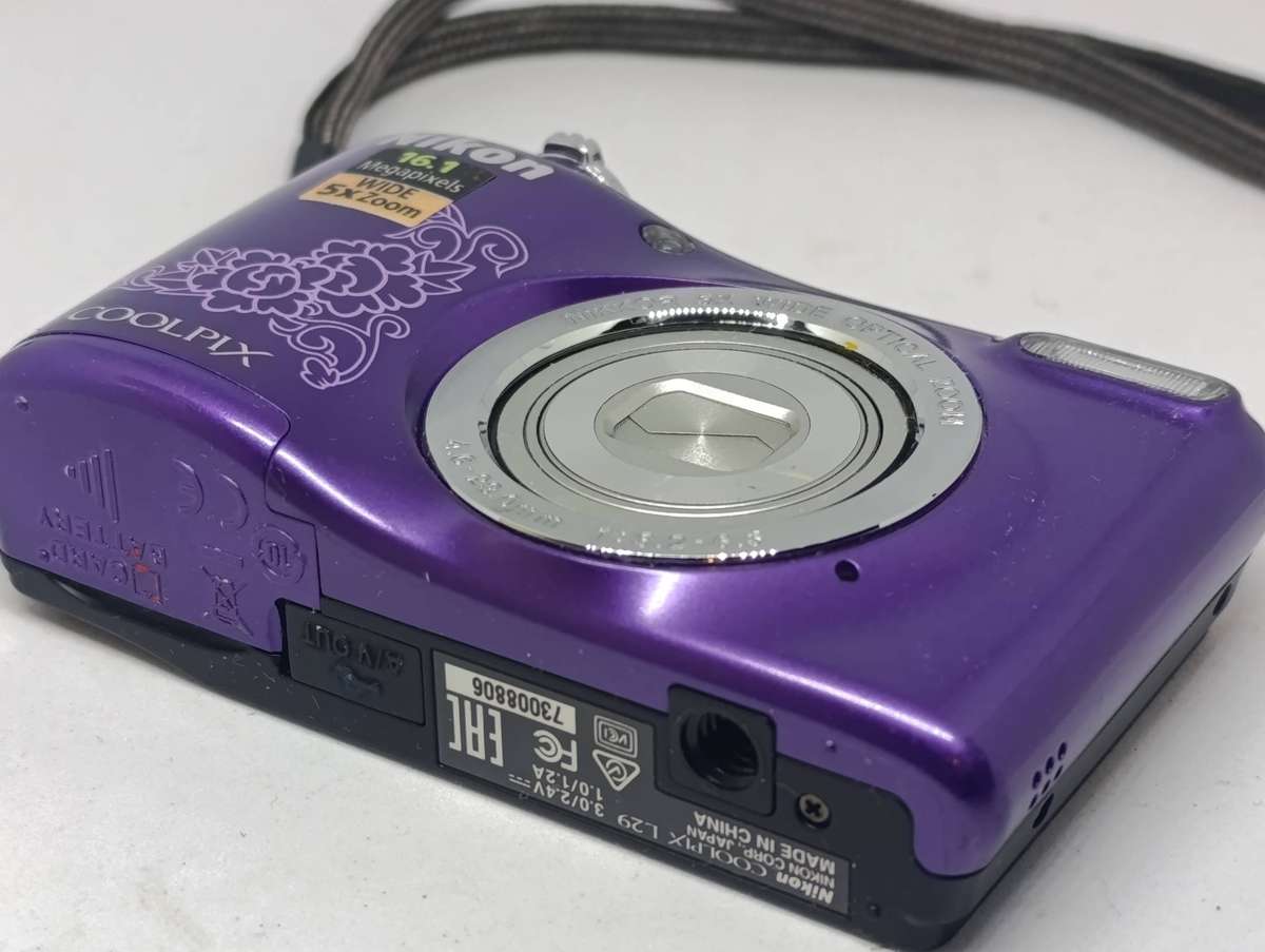 Nikon Coolpix L29 - 16MP - 5x Zoom - Digital Camera