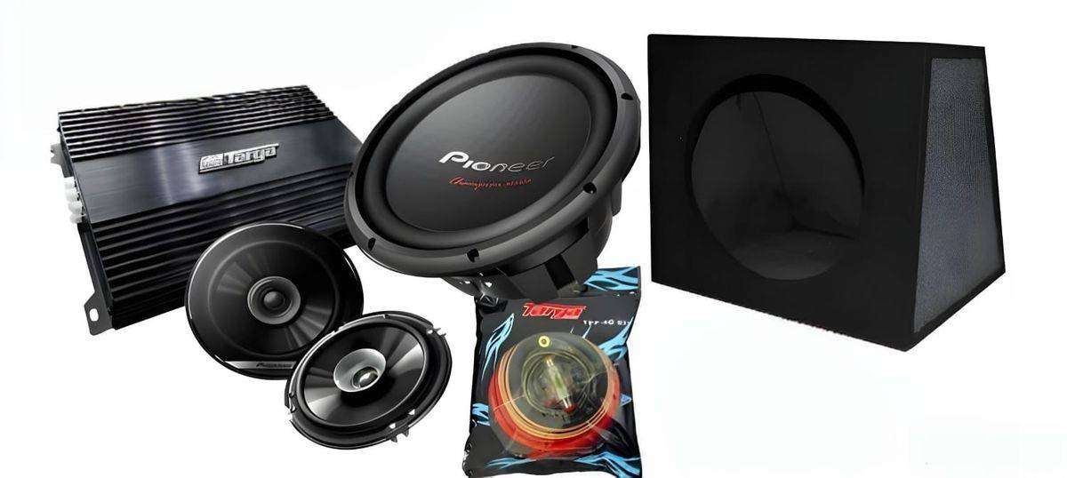 Complete Pioneer Plug And Play Car Sound Combo With Pro Car Wash Kit
