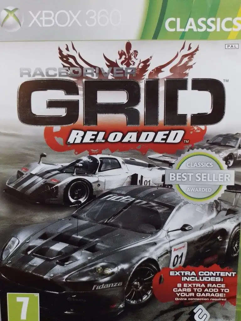 Race Driver Grid Reloaded Xbox 360