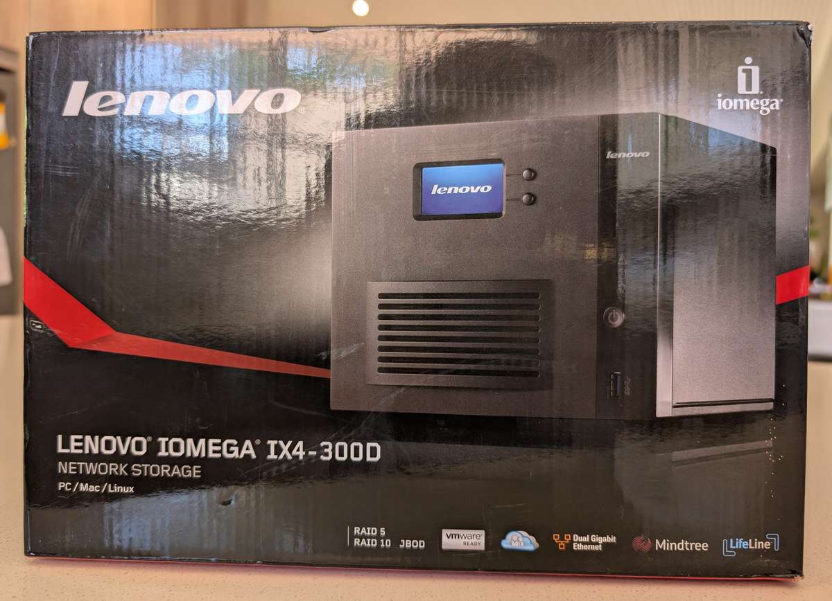 Lenovo IX4-300D Network Storage NAS - 12TB