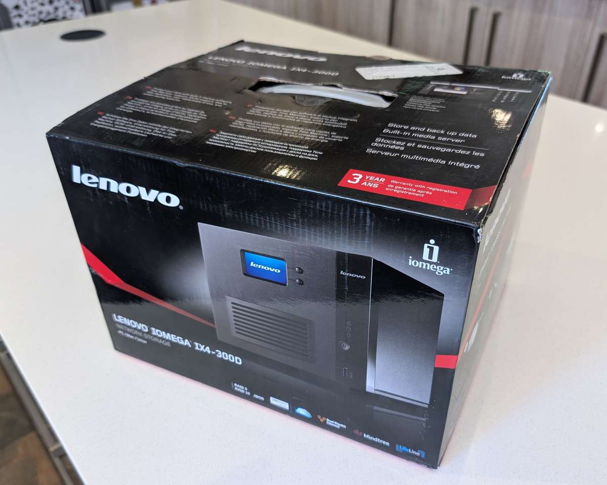 Lenovo IX4-300D Network Storage NAS - 12TB