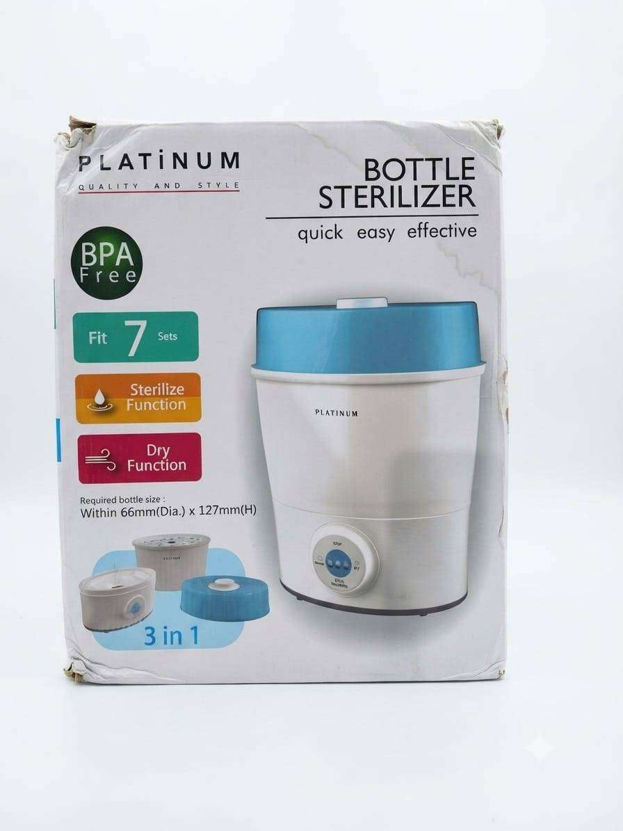 Platinum BB0002-CB Digital Milk Bottle Sterilizer - Box is Slightly Damaged