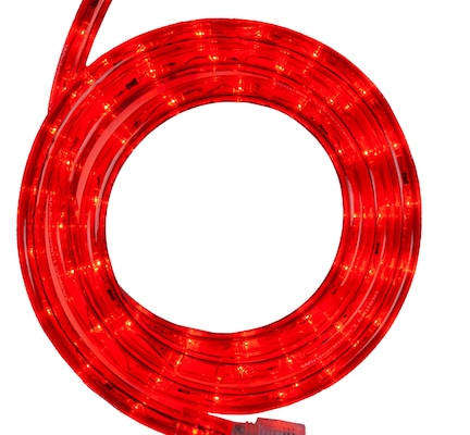 Decorative LED Rope Lights Waterproof For Christmas & Party 20M - Red