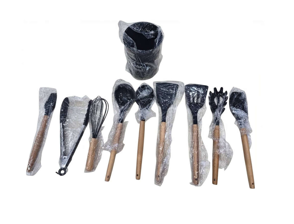 10 Piece Silicone Kitchen Utensil Set
