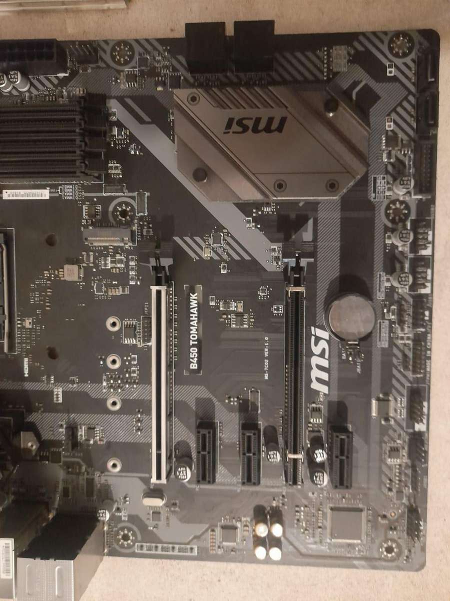 Untested B450 Tomahawk and Asus graphics card