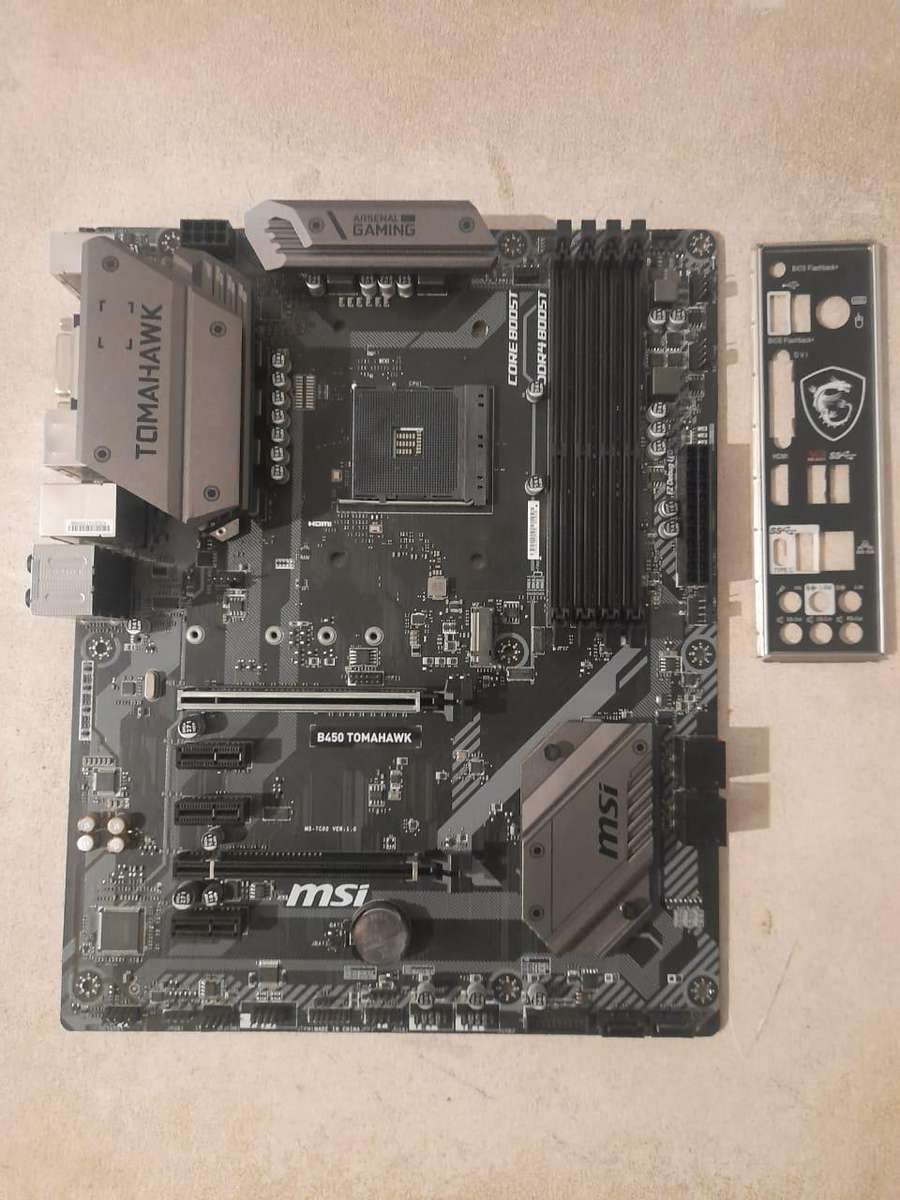 Untested B450 Tomahawk and Asus graphics card