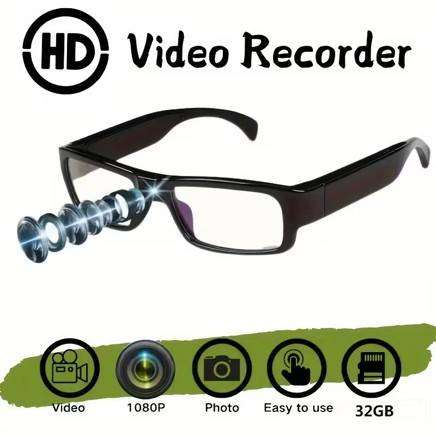 Smart Glasses with Camera, 1080P HD Camera, Digital Video Recorder Camcorder