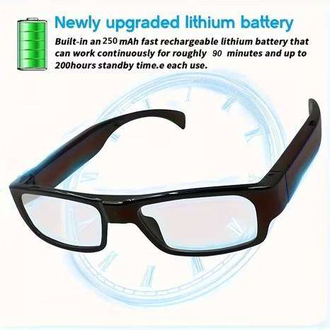 Smart Glasses with Camera, 1080P HD Camera, Digital Video Recorder Camcorder