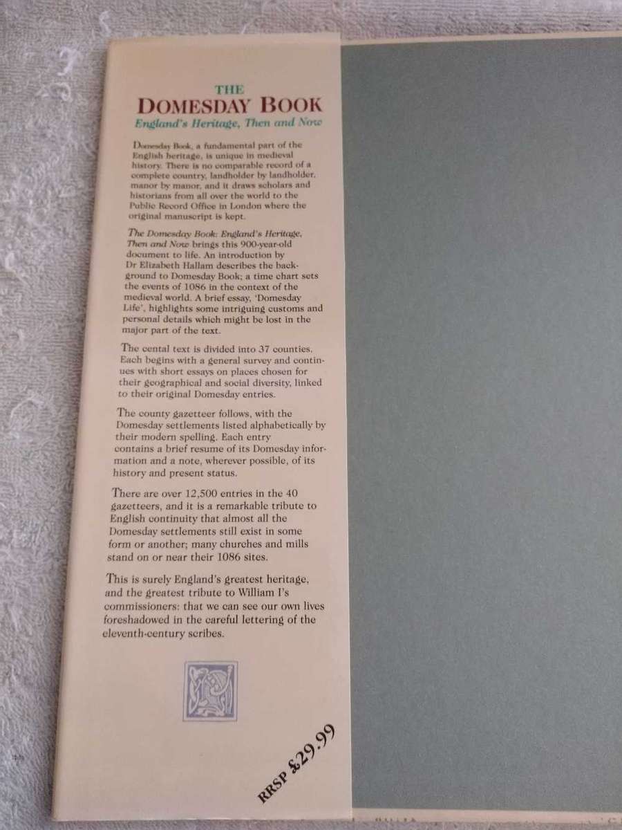 The Domesday Book England's Heritage, Then & Now