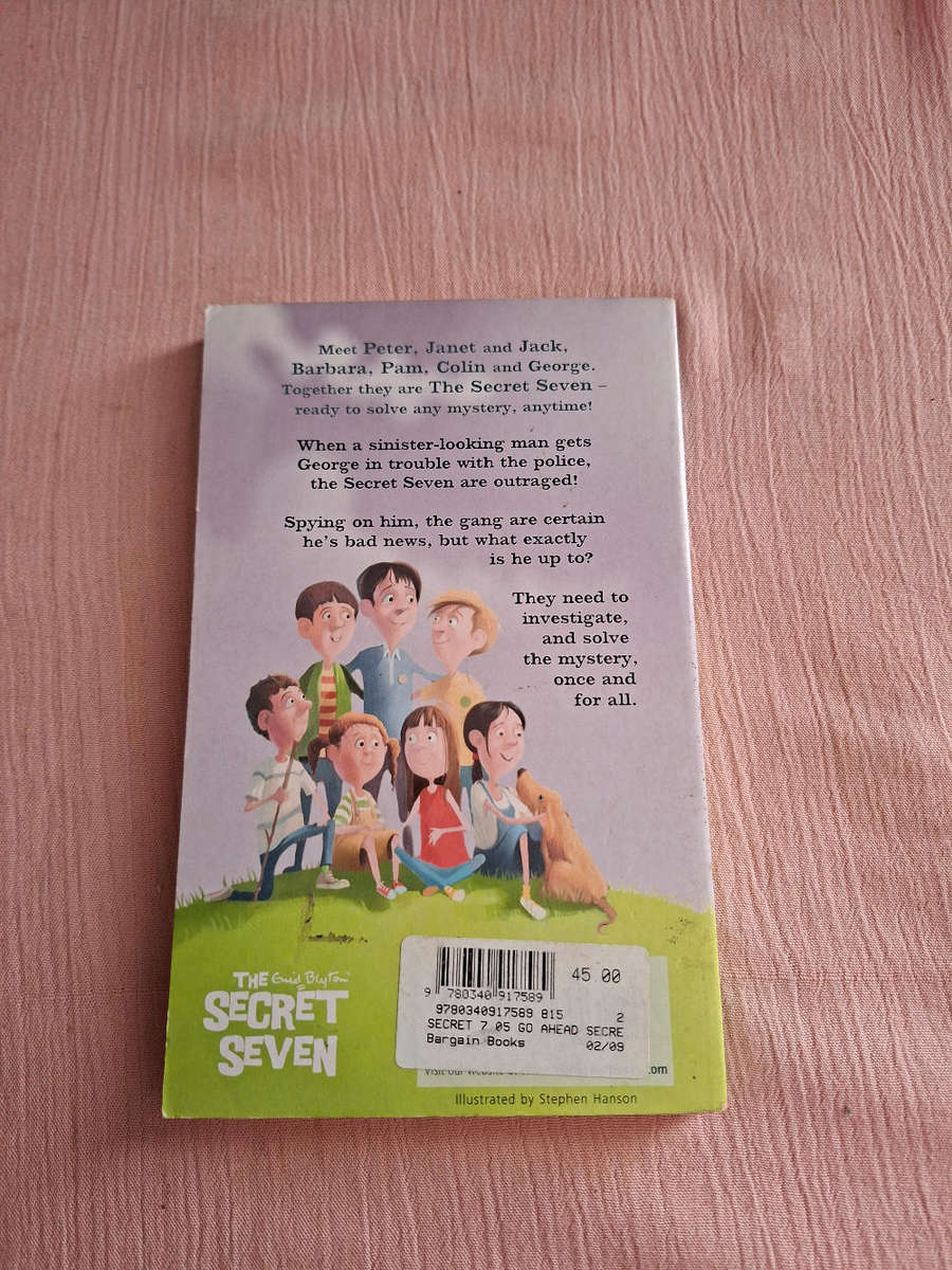 Enid Blyton The Secret Seven Go Ahead,Secret Seven