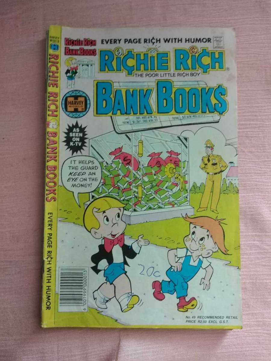 Richie Rich Bank Books