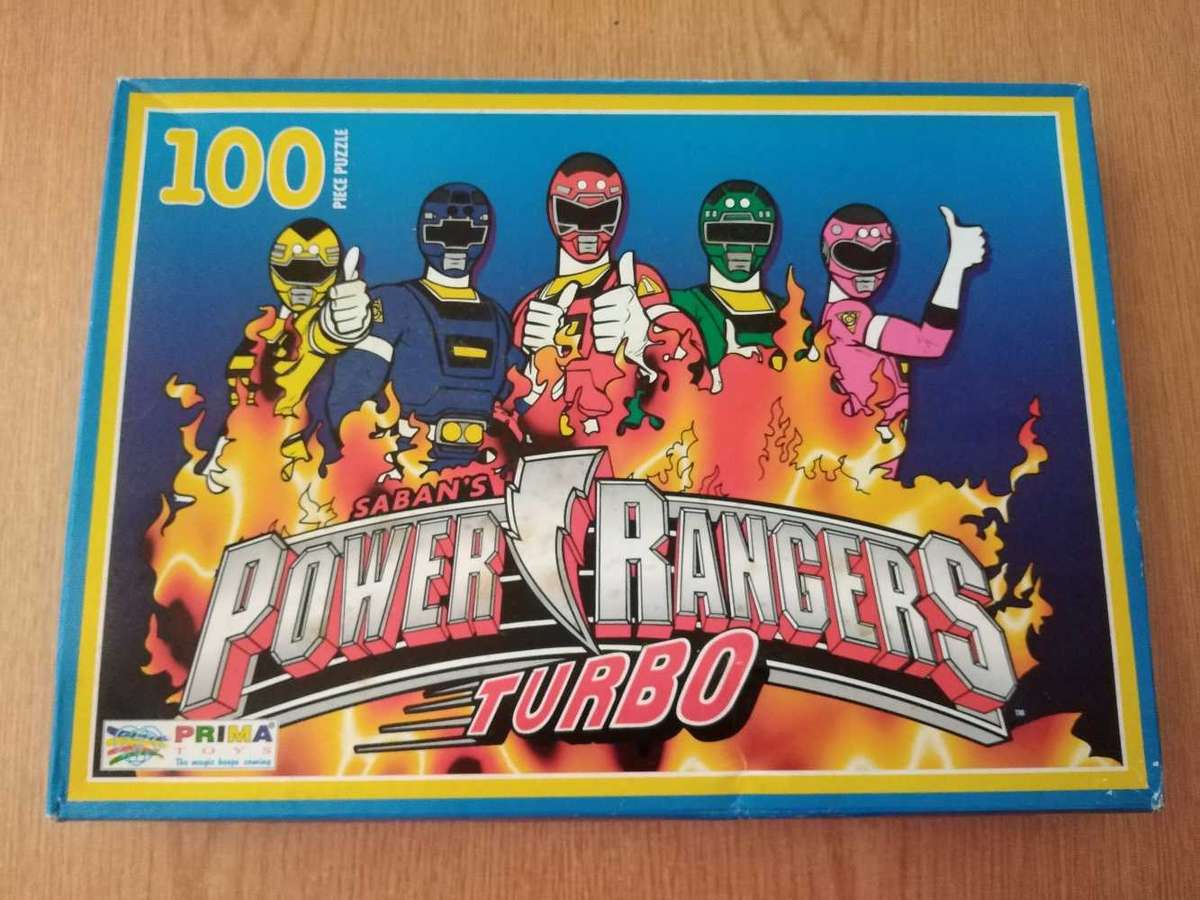 Power Rangers 100 piece puzzle