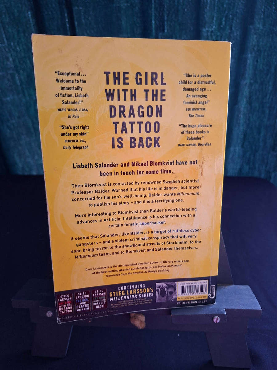 David Lagercrantz 3 Books Continuing the Millennium Series