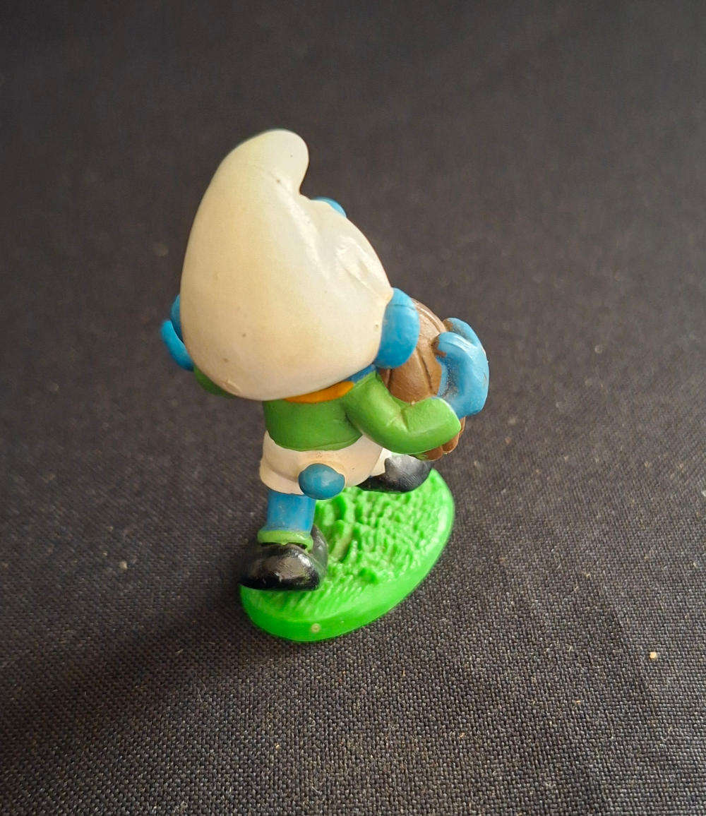 Vintage Smurf Springbok Rugby smurf