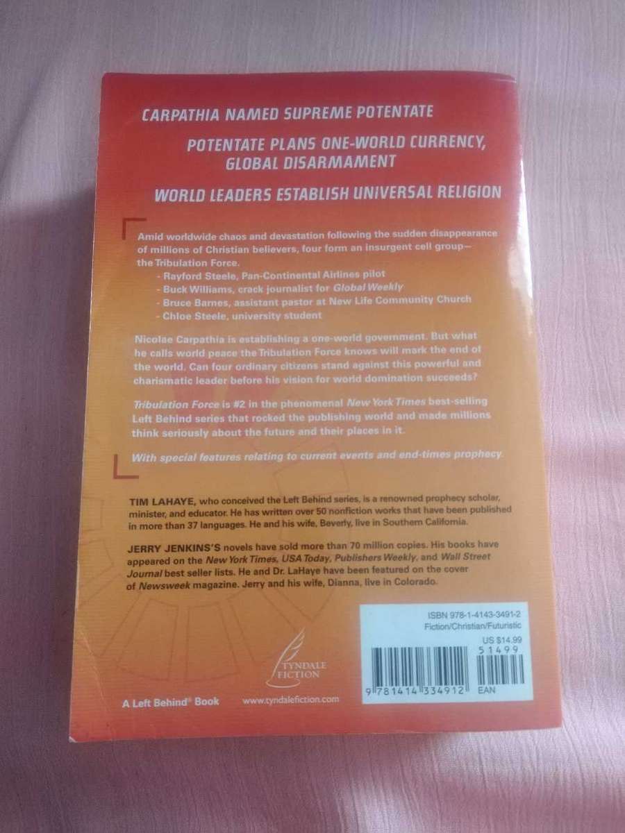 Tribulation Force Tim LaHaye Jerry B. Jenkins