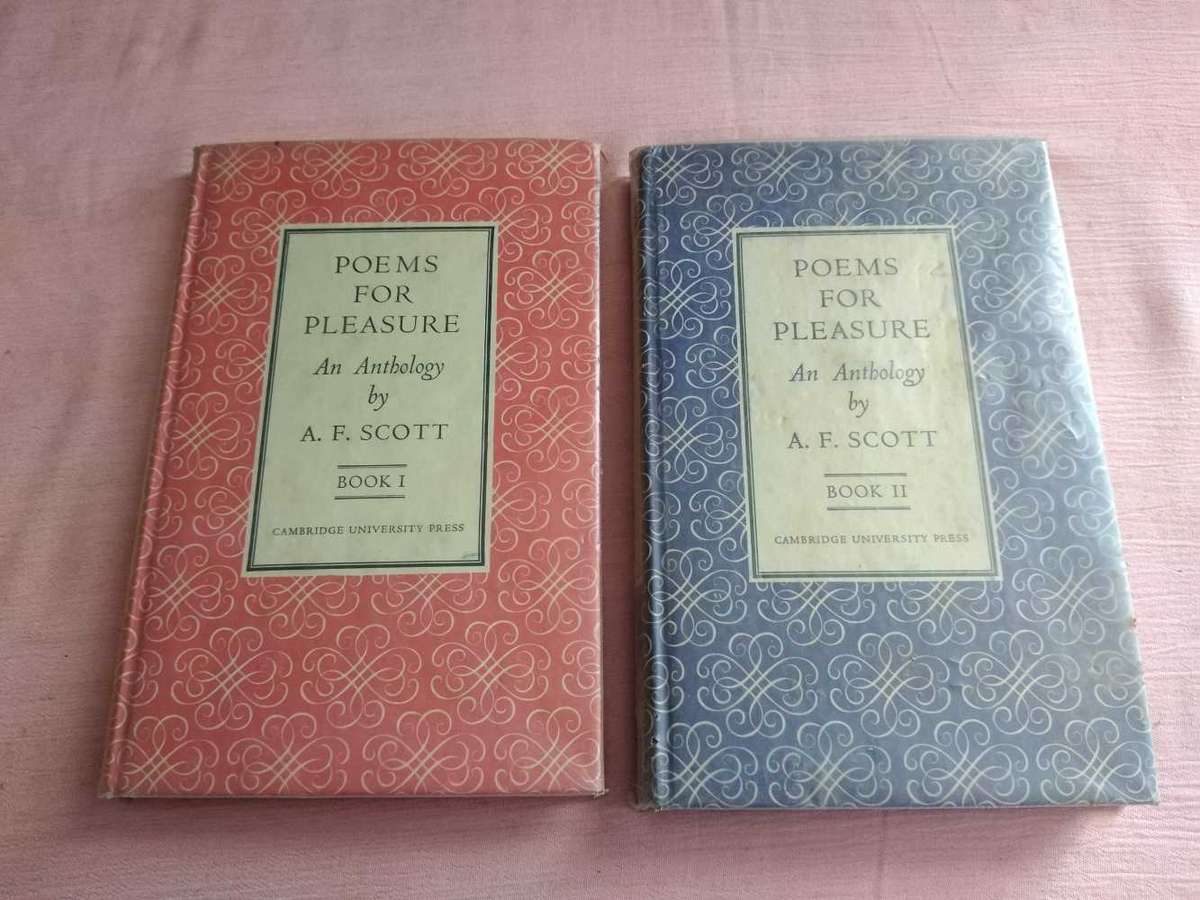 Poems for Pleasure An Anthology by A. F. Scott book 1 and 2