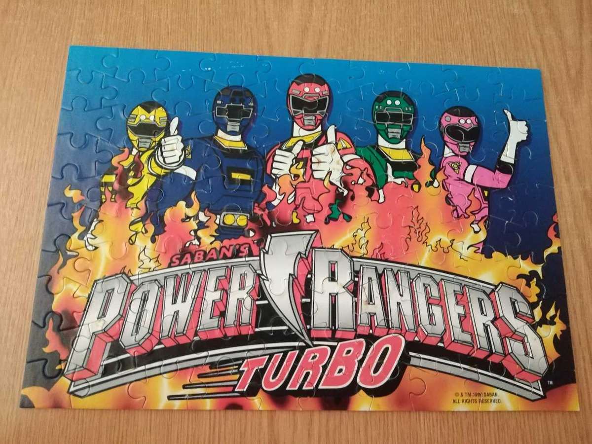 Power Rangers 100 piece puzzle