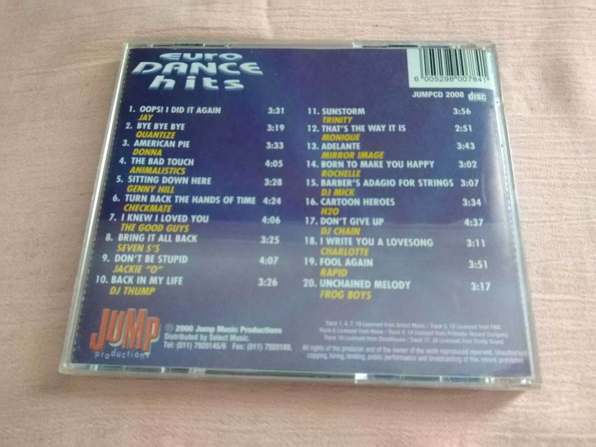 Euro Dance hits 20 hits