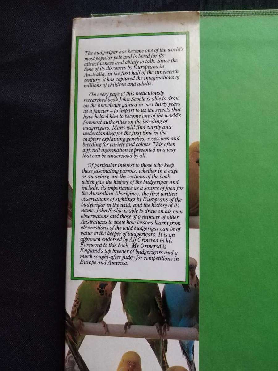 John Scoble The Complete Book of Budgerigars