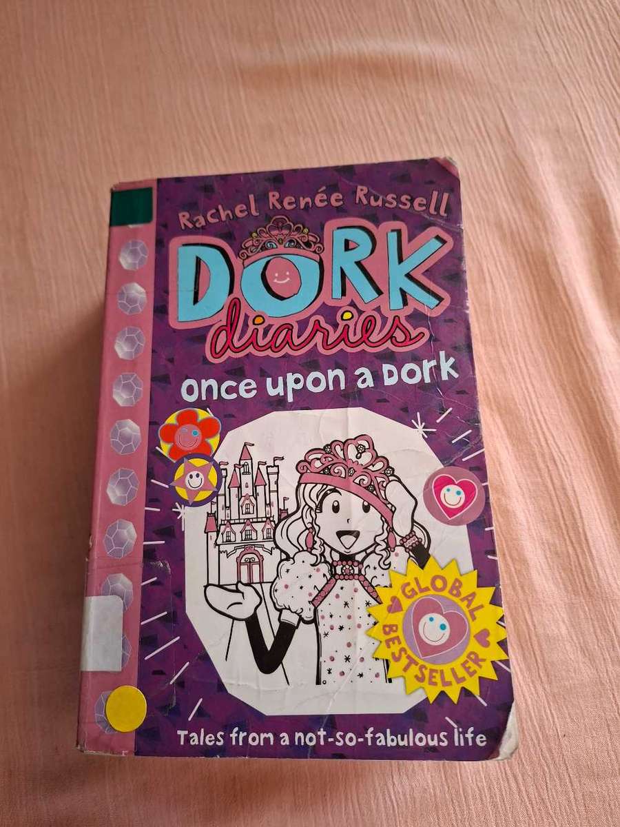 Rachel Renée Russell Dork Diaries Dear Dork, Skating Sensation and Once upon a Dork