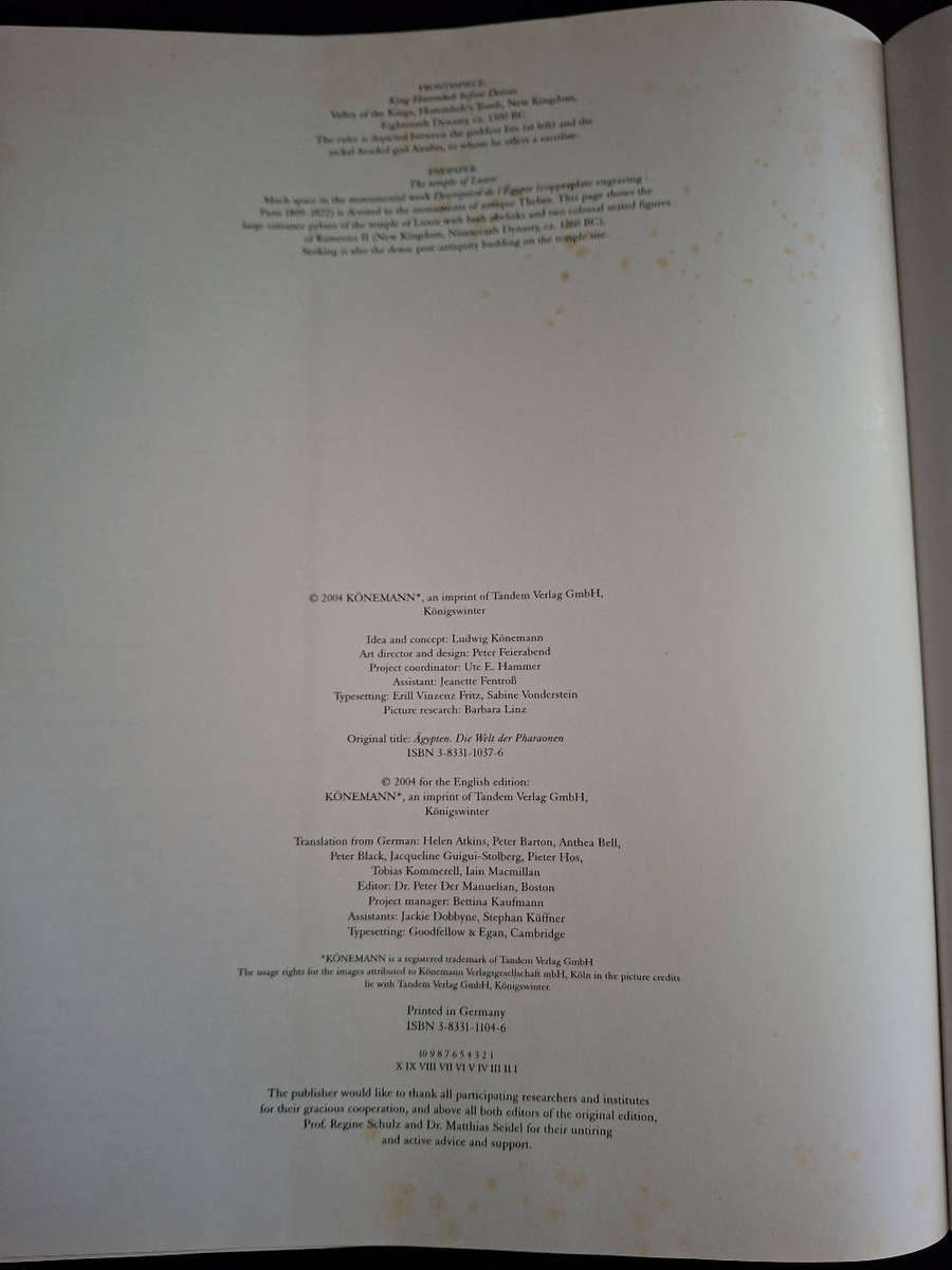 Egypt The World of the Pharaohs Könemann