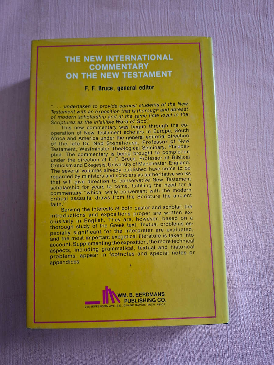The New International Commentry on the New Testament The Second Epistle to the Corinthians Hughes