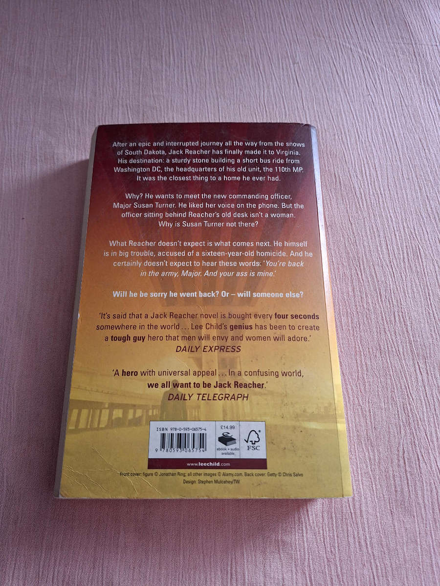Lee Child Never Go Back