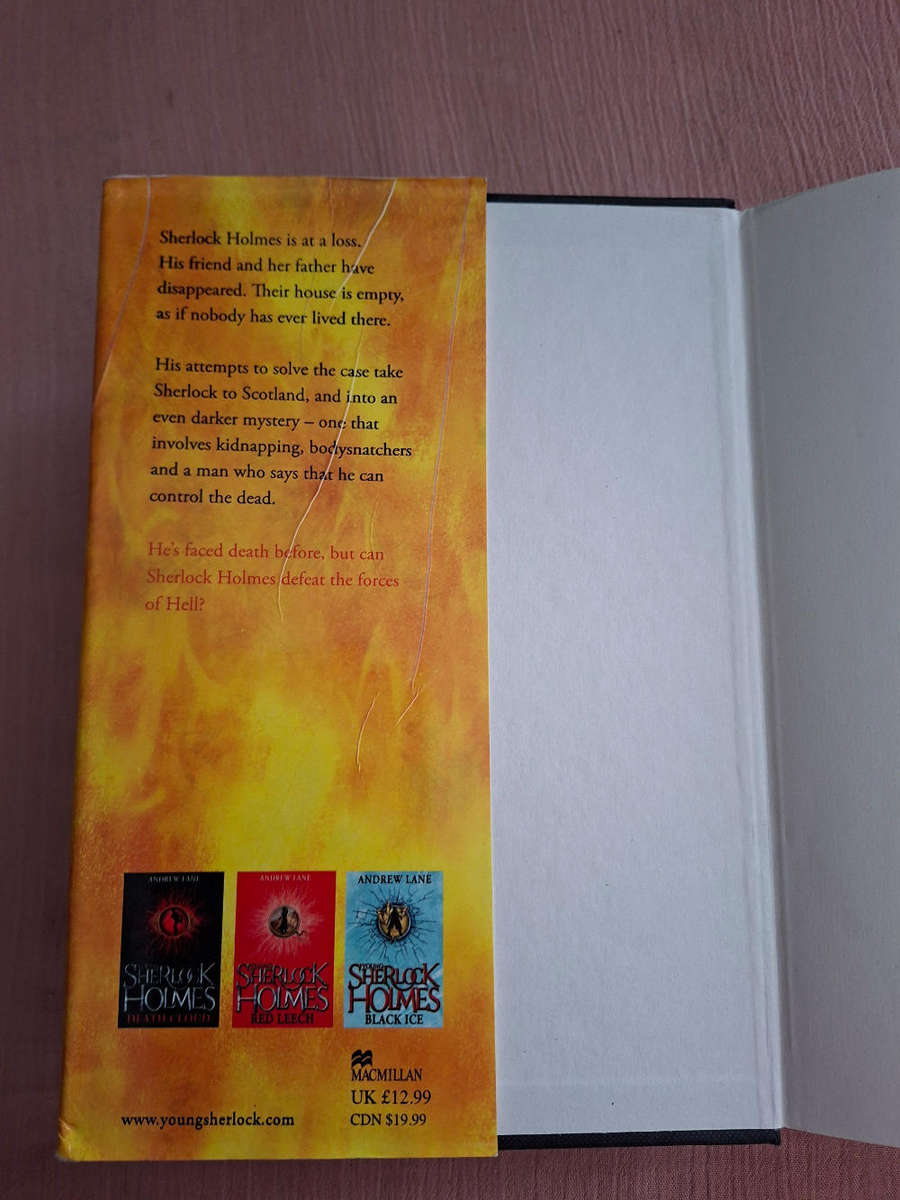 Andrew Lane Young Sherlock Holmes Fire Storm