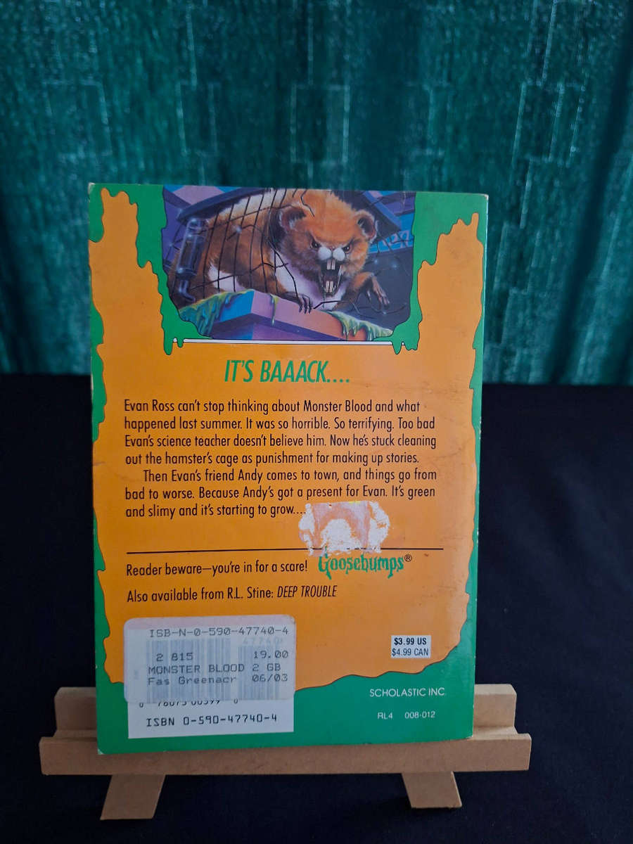 R.L. Stine Goosebumps Monster Blood II