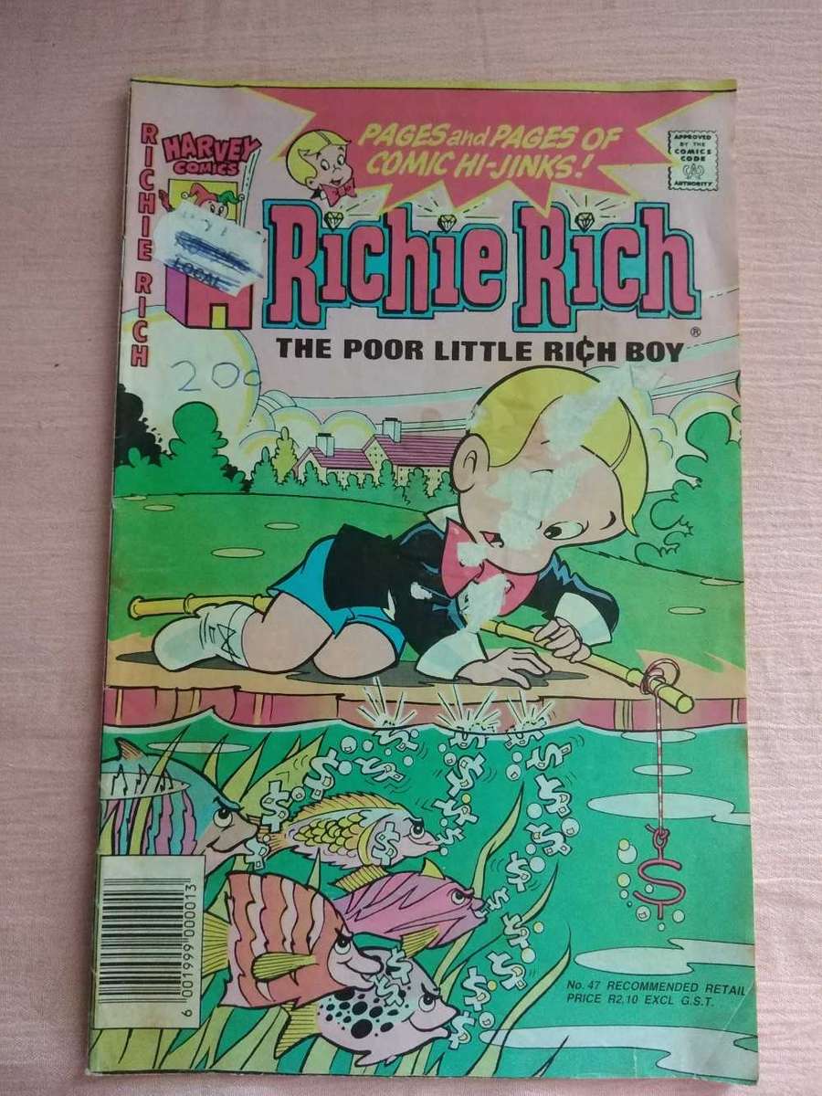 Richie Rich the poor little rich boy No. 47