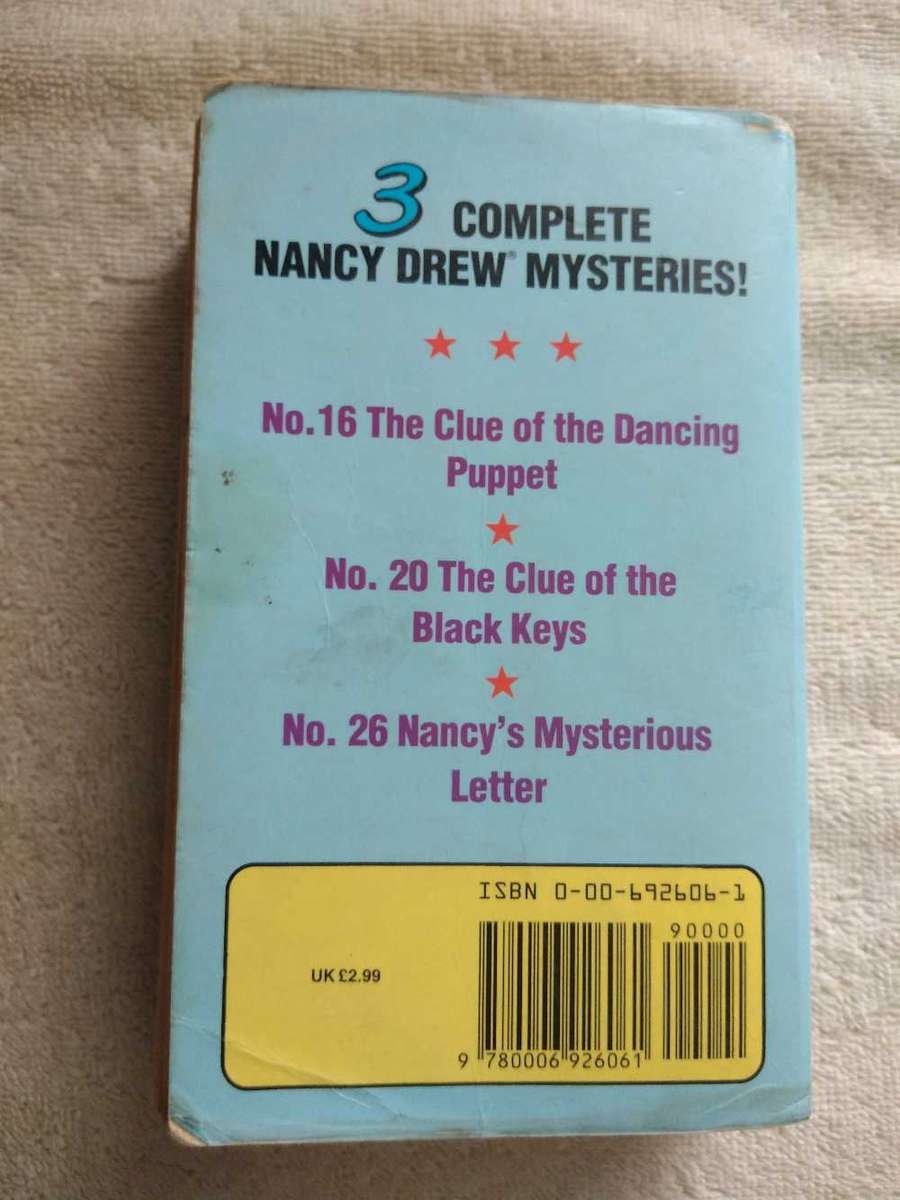 Carolyn Keene Nancy Drew 3 in 1
