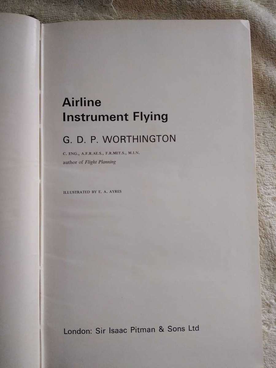 Airline Instrument Flying G. D. P. Worthington